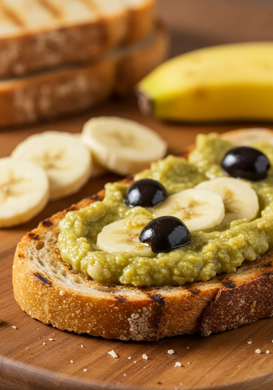 Olive Banana Toast - secondary view